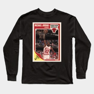 BASKETBALLART -JORDAN CARD 17 Long Sleeve T-Shirt